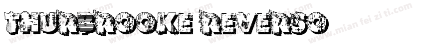 Thurbrooke Reverso字体转换